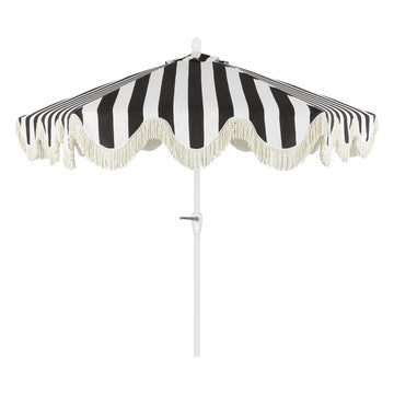 Collins 9 ft. Classic Cottage Tassel Market Patio Umbrella